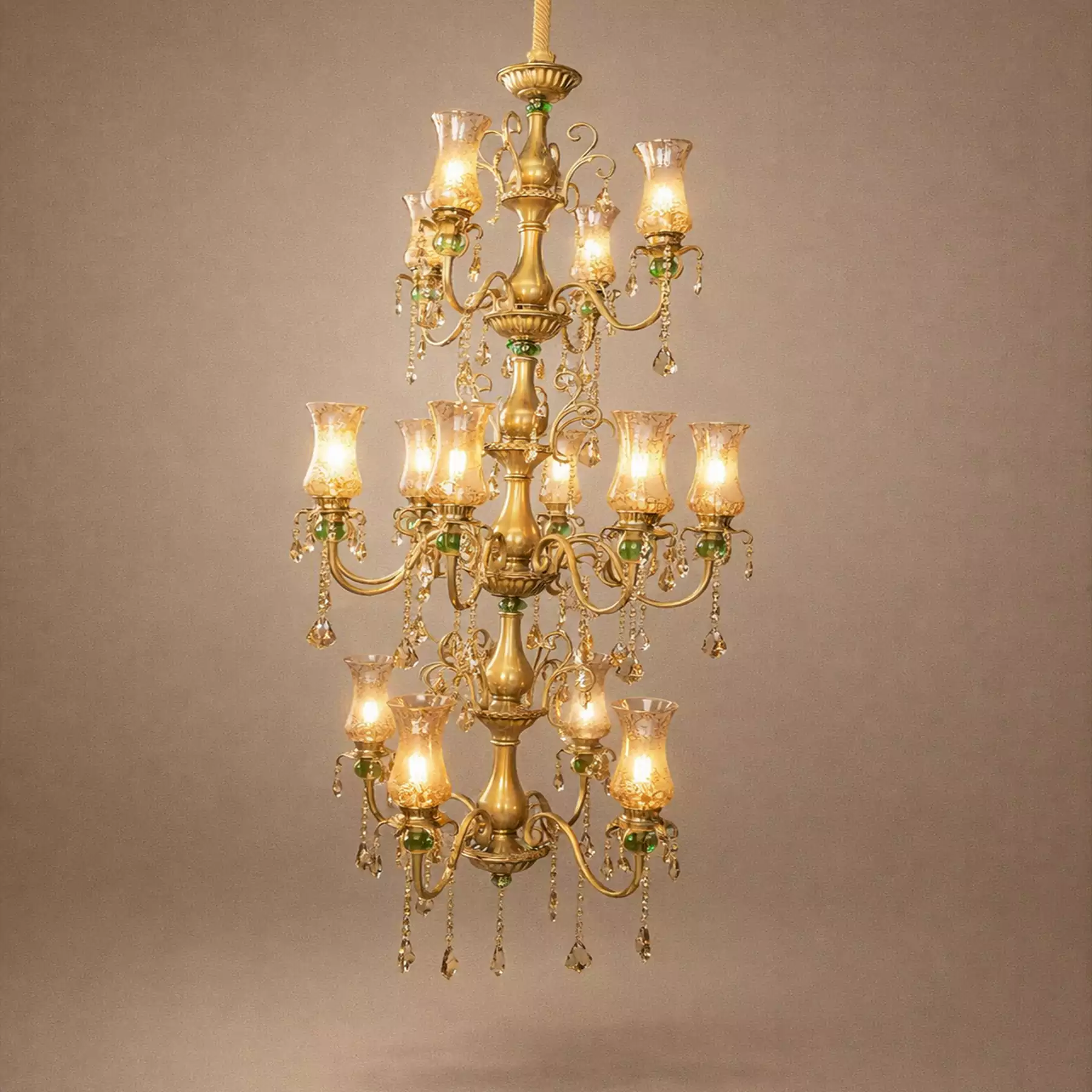 Victorian Elegance 4+8+4 Chandelier